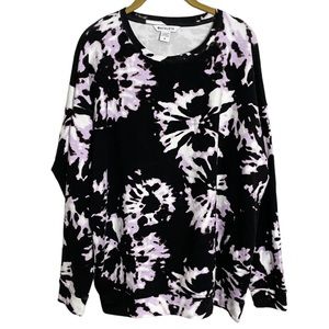 Athleta Balance Printed Sweatshirt Pullover Medium